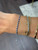 3 3/4cttw Sapphire and Diamond Tennis Bracelet