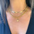 Mini Compass Rose Medallion Necklace
