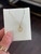 Mini Diamond Cross Disc Necklace