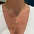 1/3cttw Diamond Cluster Pendant