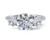 3cttw Diamond Three-Stone Engagement Ring
