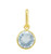 Aquamarine 8mm Pendant