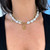 pearl necklace, pearl jewelry, unique pearl jewelry, unique pearl necklace