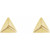 Three Sided Pyramid Stud