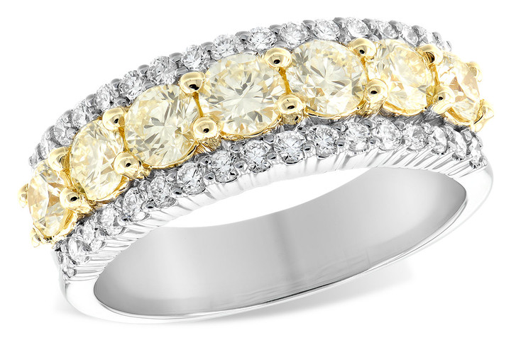 Large Yellow Diamond Band