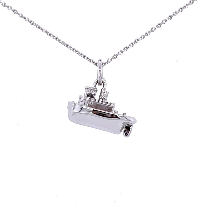 Custom Tug Boat Charm