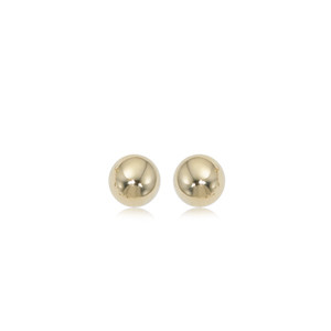 5mm Ball Stud- 14k Yellow Gold