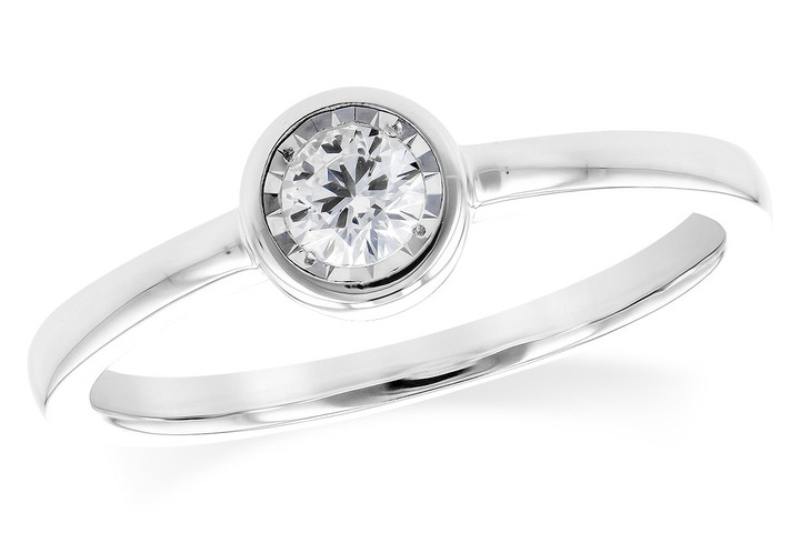 .19ct Illusion Set Engagement Ring