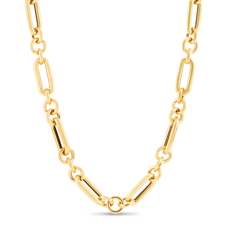 Fancy Link Chain- Yellow Gold