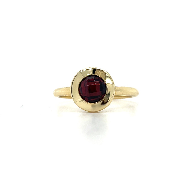 Petite Napoli Garnet Ring