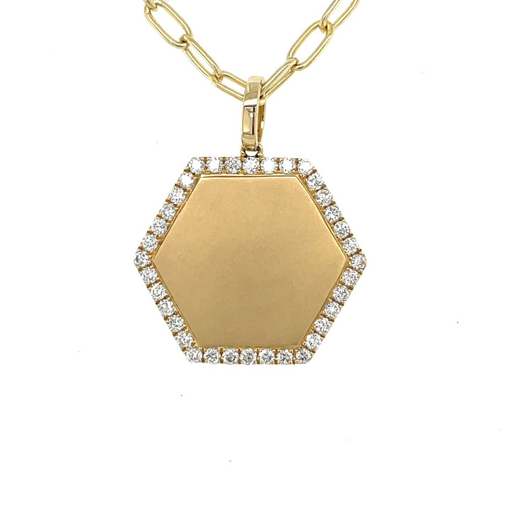 Hexagon Shape Pendant