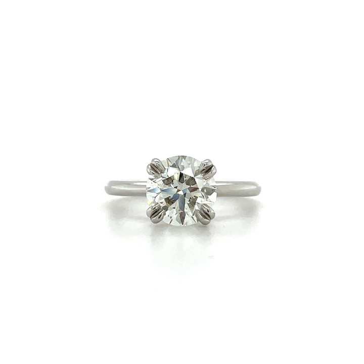2.04ct Round Diamond Engagement Ring