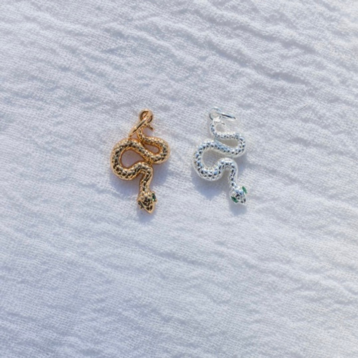 Snake Dangle Charm For Permanent Jewelry