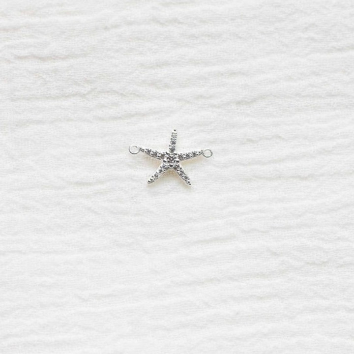 Starfish Connector for Permanent Jewelry