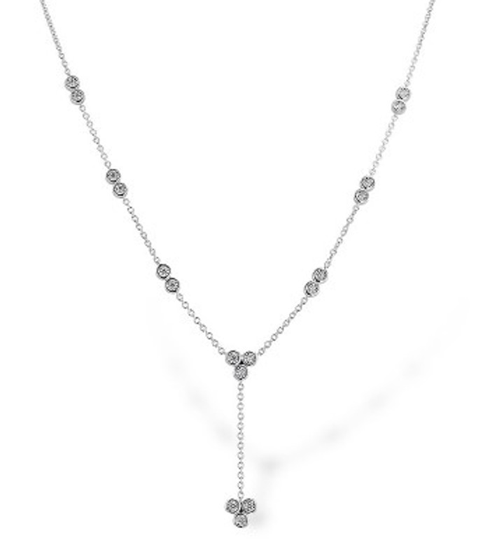 Diamond Trio - Y Necklace