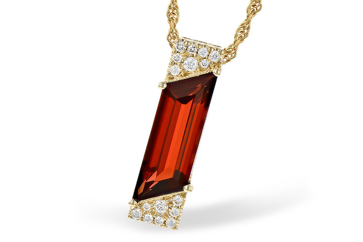 Gianna Garnet Pendant