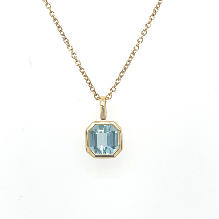 Aquamarine Pendant .62ct
