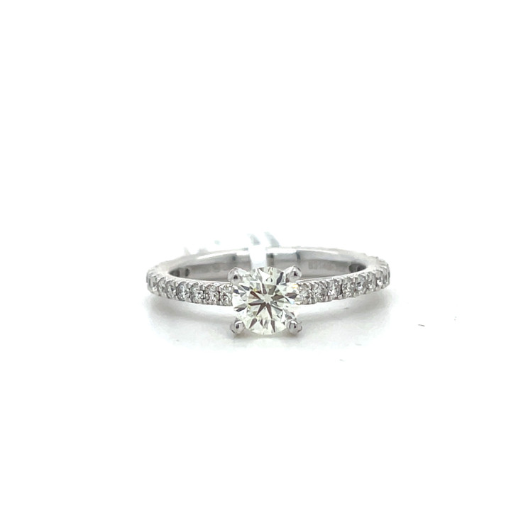 platinum engagement ring, diamond engagement ring