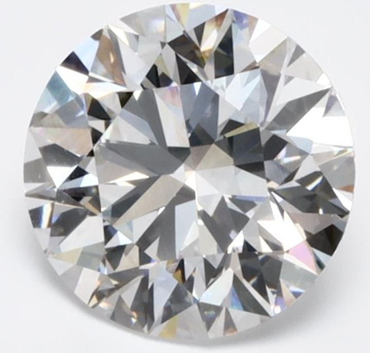 3.14ct Round Lab Grown Diamond