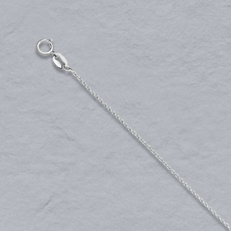 1mm Cable Chain - Sterling Silver