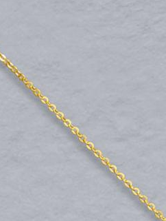 14ky 1mm Flat Cable Chain - 16"