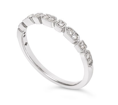 Diamond Stackable Band