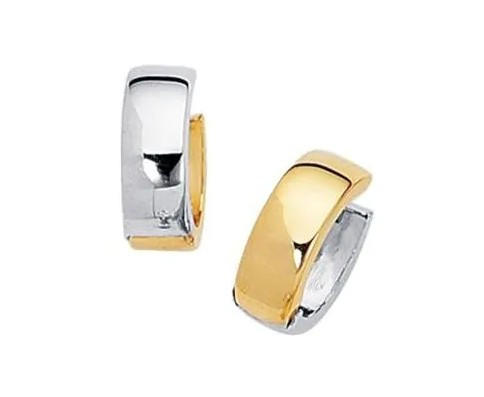 Reversible Gold Hoops