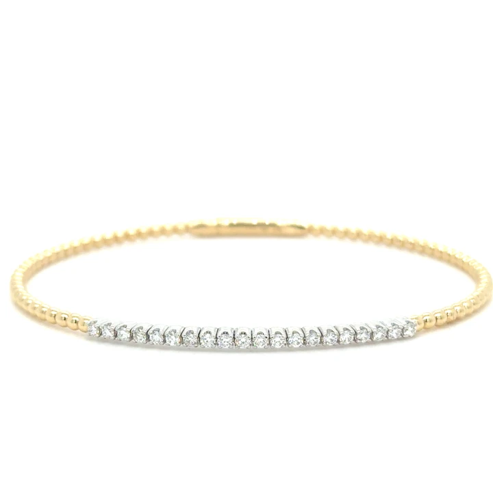 diamond bracelet, flex diamond bracelet, flexible bangle, flexible diamond bangle, stacking bracelets