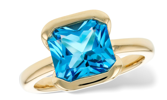 Blue Topaz Ring