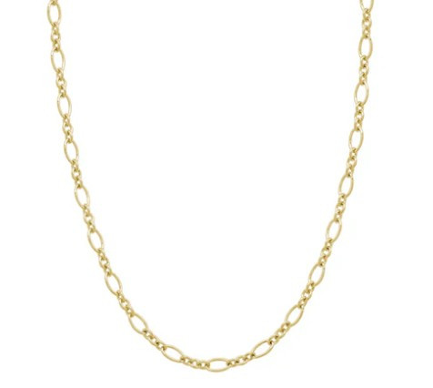 gold chain, fancy chain, yellow gold chain