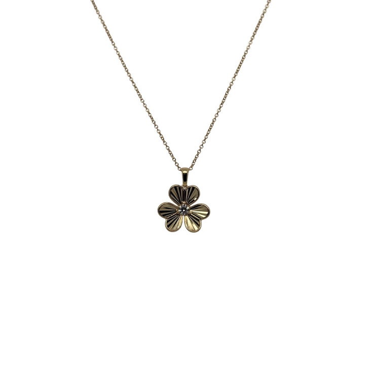 clover necklace, clover pendant, clover jewelry, shamrock necklace, shamrock jewelry