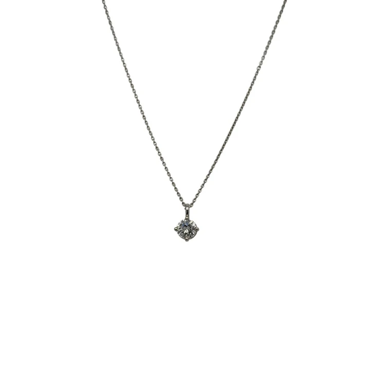diamond solitaire necklace, solitaire diamond necklace