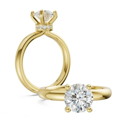 Solitaire Engagement Mounting