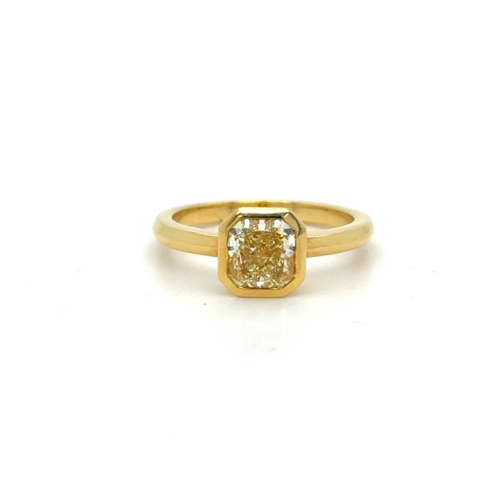 yellow diamond ring, yellow diamond engagement ring, unique engagement ring