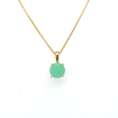 Chrysoprase Juicy Gem Pendant- NEW