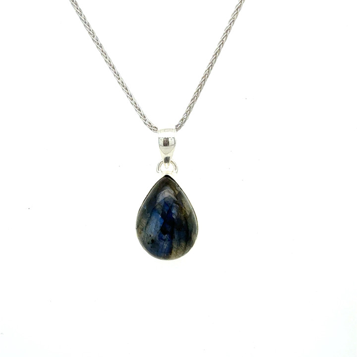 Labradorite Teardrop Pendant