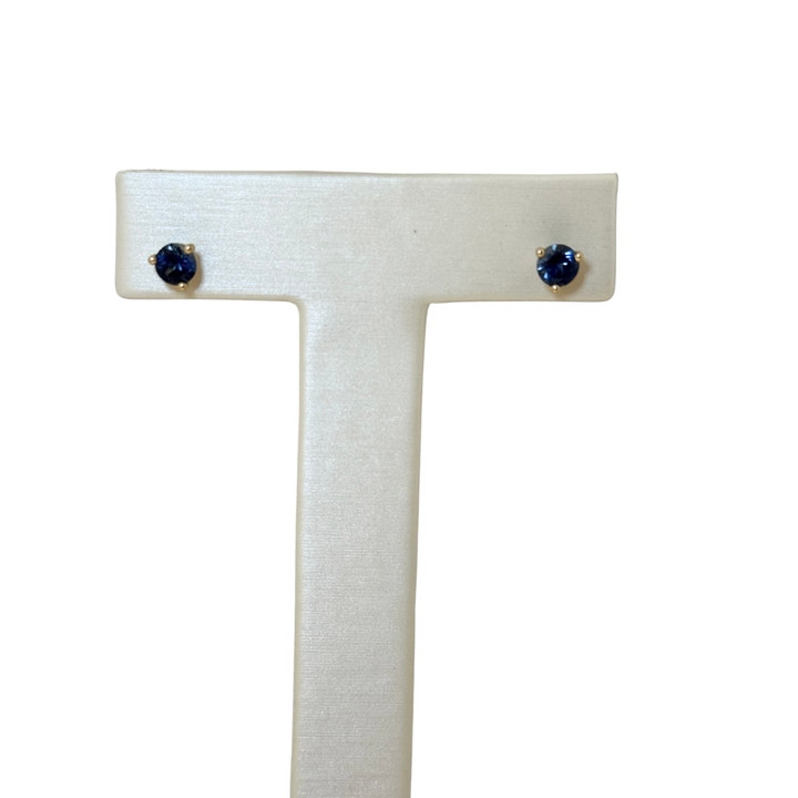 Montana Sapphire Studs, Martini Set