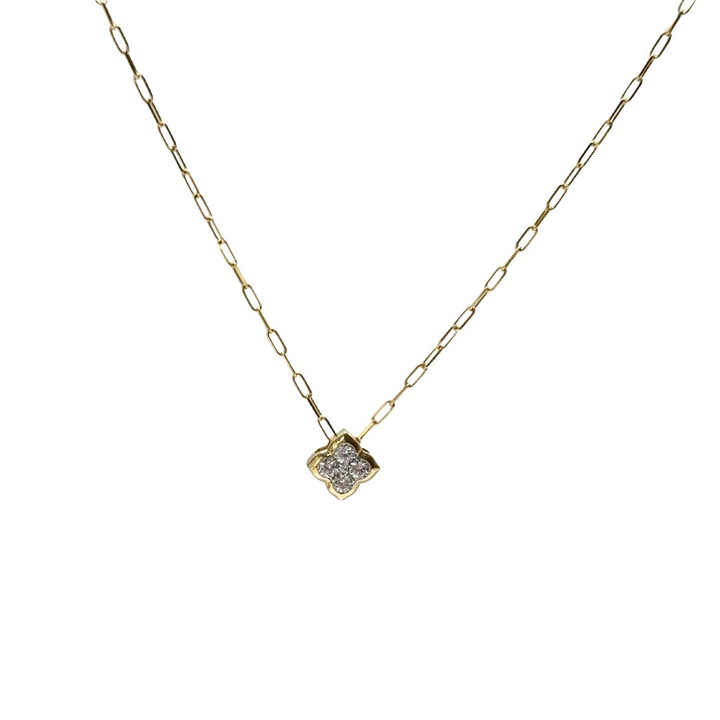 Jolie Fleur Diamond Necklace