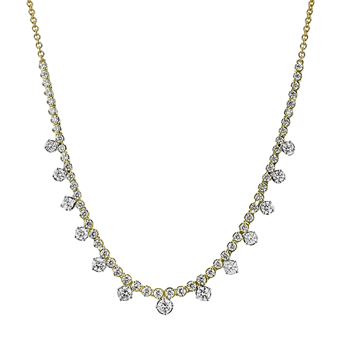 Graduated Diamond Trio Necklace