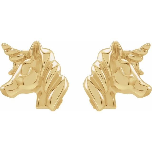 Unicorn Stud Earrings