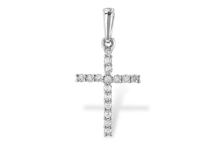 Petite Diamond Cross