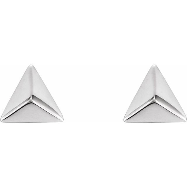 Three Sided Pyramid Stud