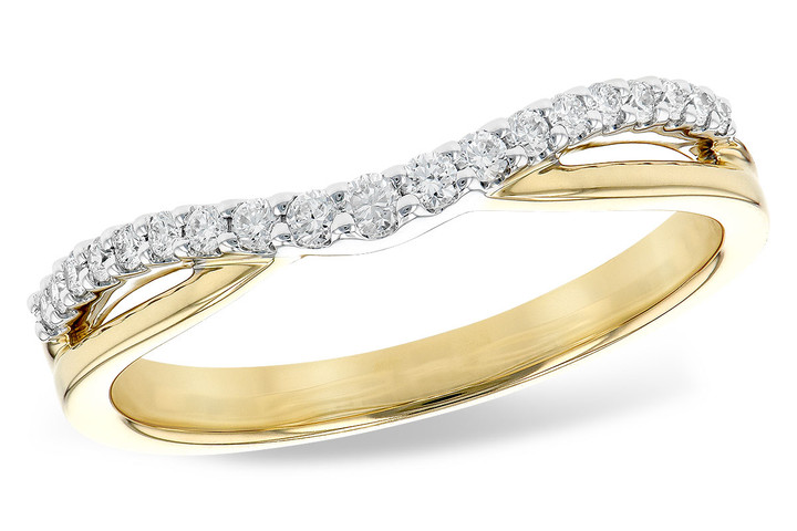Curved Diamond Band
