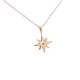 Gold Starburst Pendant