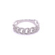 Pave Diamond Curb Ring