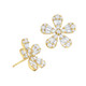 Flower Diamond Studs