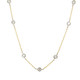1/2cttw Diamond-by-the-Yard - Yellow and White Gold