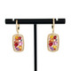 Princessa Multicolor Sapphire Earrings