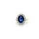 Natural Unheated Sapphire Ring