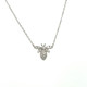 Pave Diamond Bee Pendant